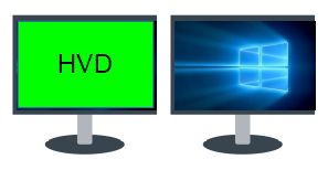 Status of the HVD display