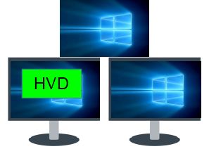 Status of the HVD display