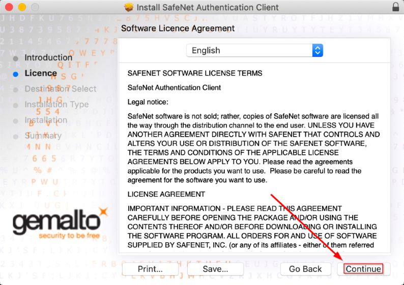 Safenet Authentication Client