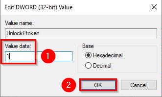 Change the value